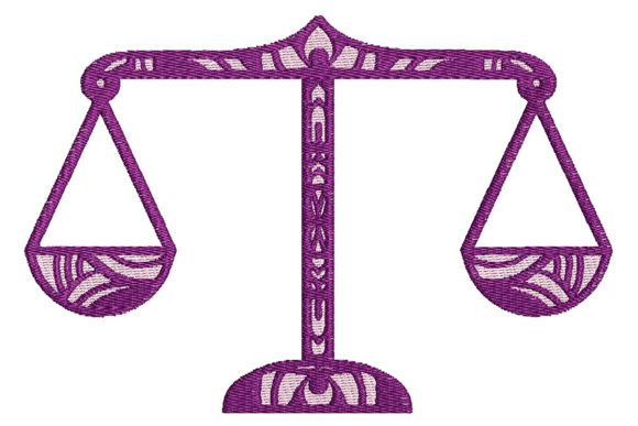 A Designer's Review: Zodiac Libra, Mandala Style Embroidery