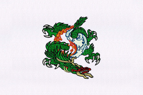 A Designer's Take on the Fire Ice Dragon Embroidery