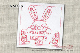 A Practical Review of the Happy Easter Redwork Embroidery Design