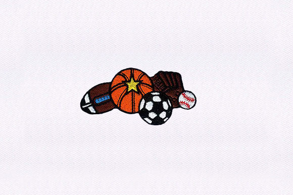 Craft Fair Success: The Sports Balls Embroidery Design Review