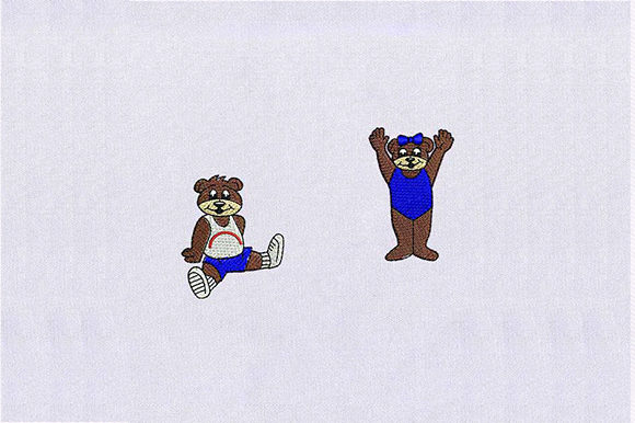 Cute Bear Couple: A Cozy Embroidery Review for Your Shop
