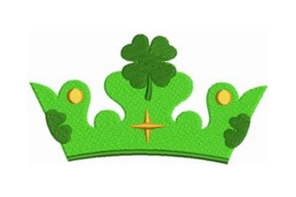 Embroidery Designer Review: Clover Crown for Holiday Projects