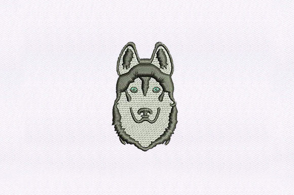 Husky Embroidery: A Festive Companion for Seasonal Projects