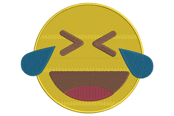 The Tears of Joy Emoji Embroidery Design: A Seller's Review